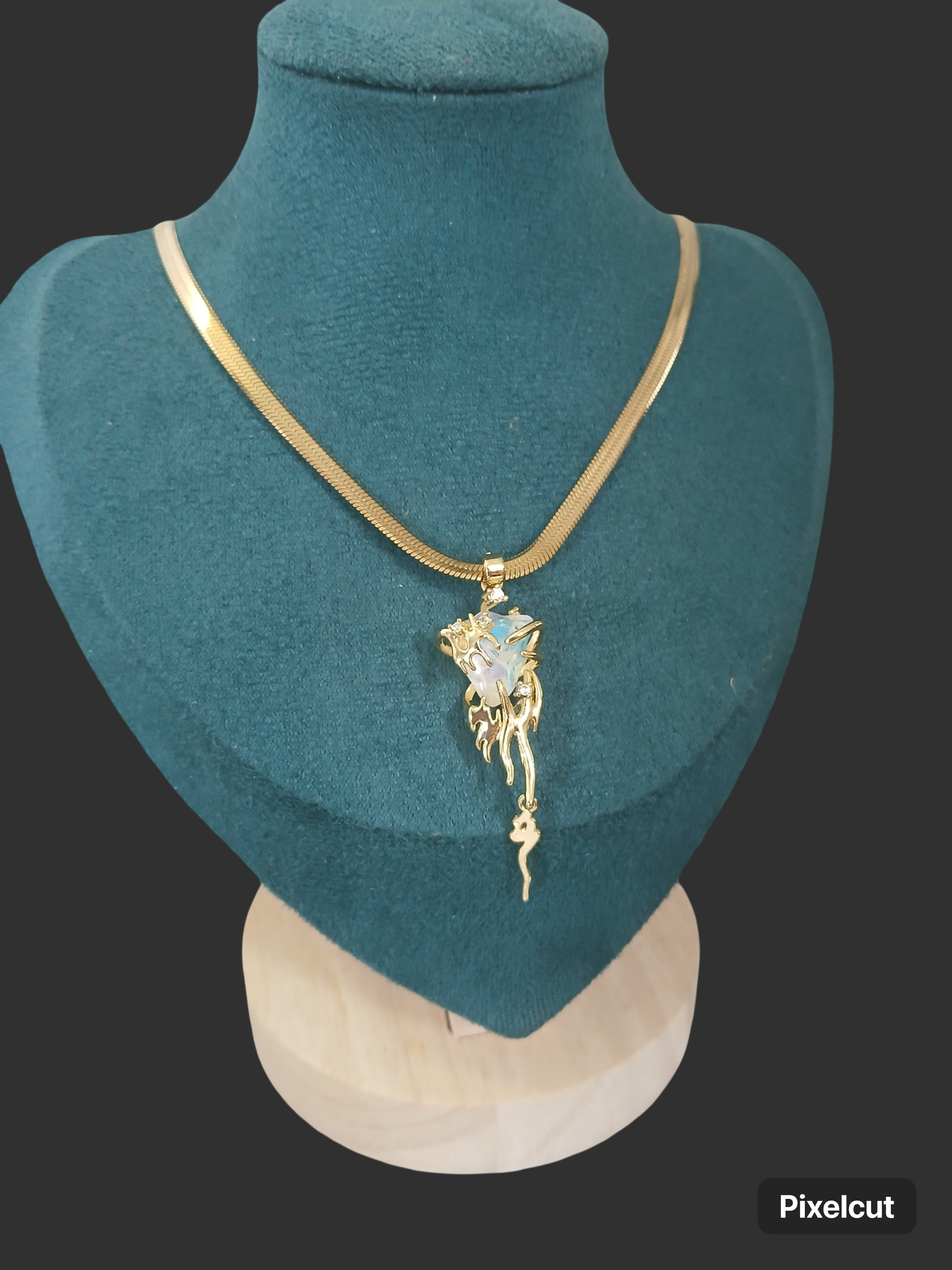 Choker con pendant