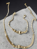 Set de cadena y pulsera